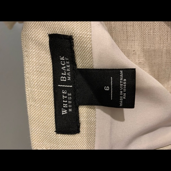 White House /Black Market Suit - size 6 - Picture 5 of 6